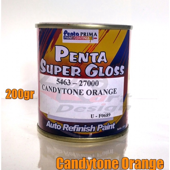 

KODE T38T Cat candytone orange oren candy