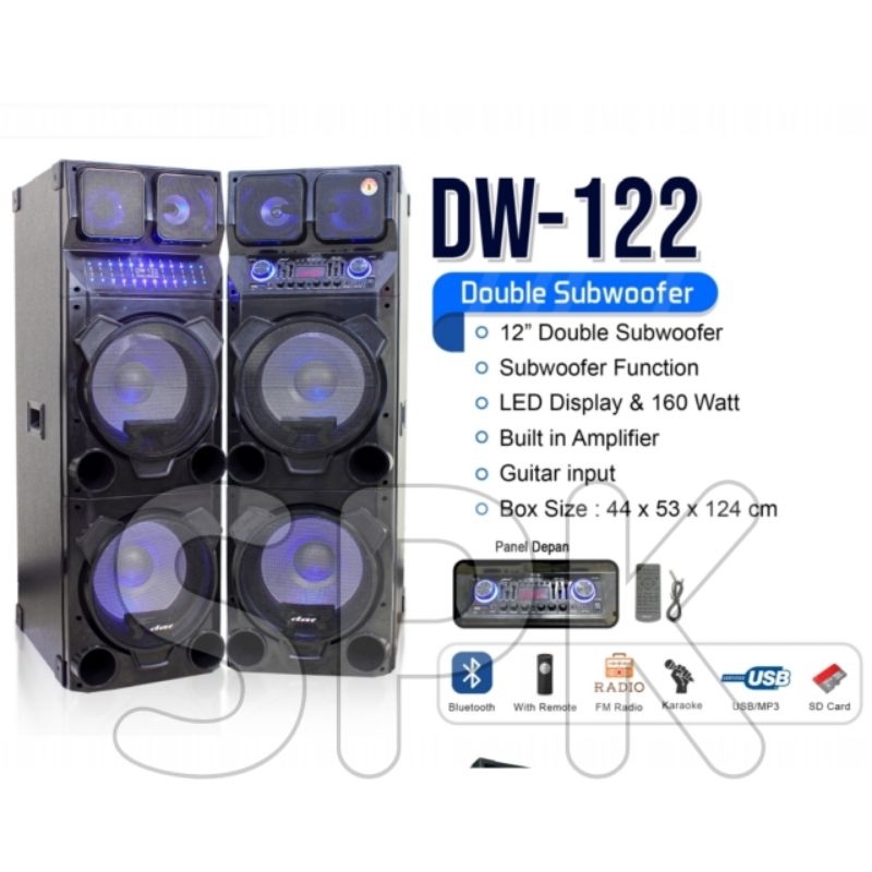 Speaker Aktif 12 inch DAT DW 122