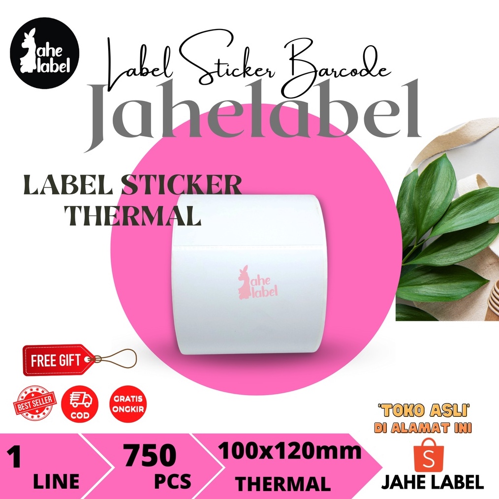 

KODE G44F LABEL STICKER DIRECT THERMAL 1 X 12 MM