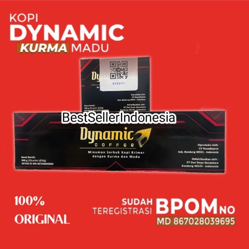 

[100% ORI] Kopi Dynamic Original 30 saset Kopi Dinamik