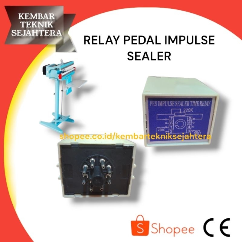 Relay Pedal Impulse Sealer Pes Timer Relay