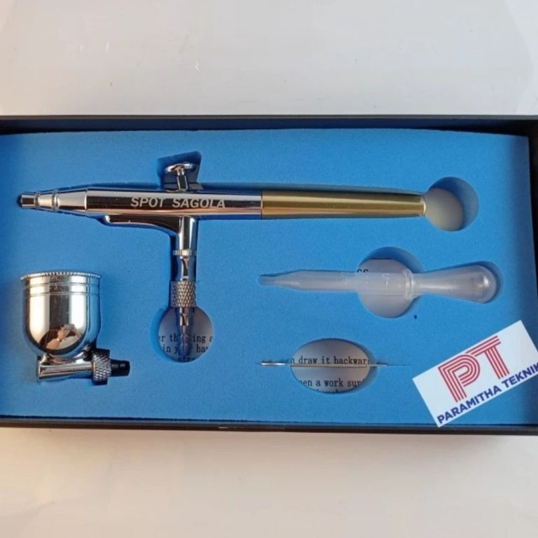 

KODE V12J Air brush kit spet cat lukis pen brush 7cc spit cat lukis sagola