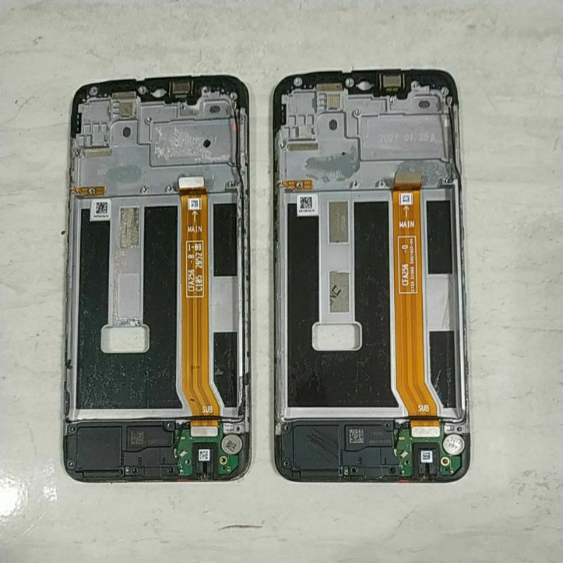 frame FULSET bekas original Oppo a15