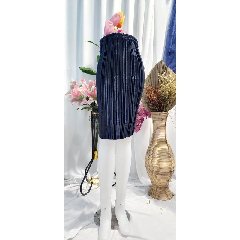 rok pilket polos pendek/rok pesta/rok santai/rok span