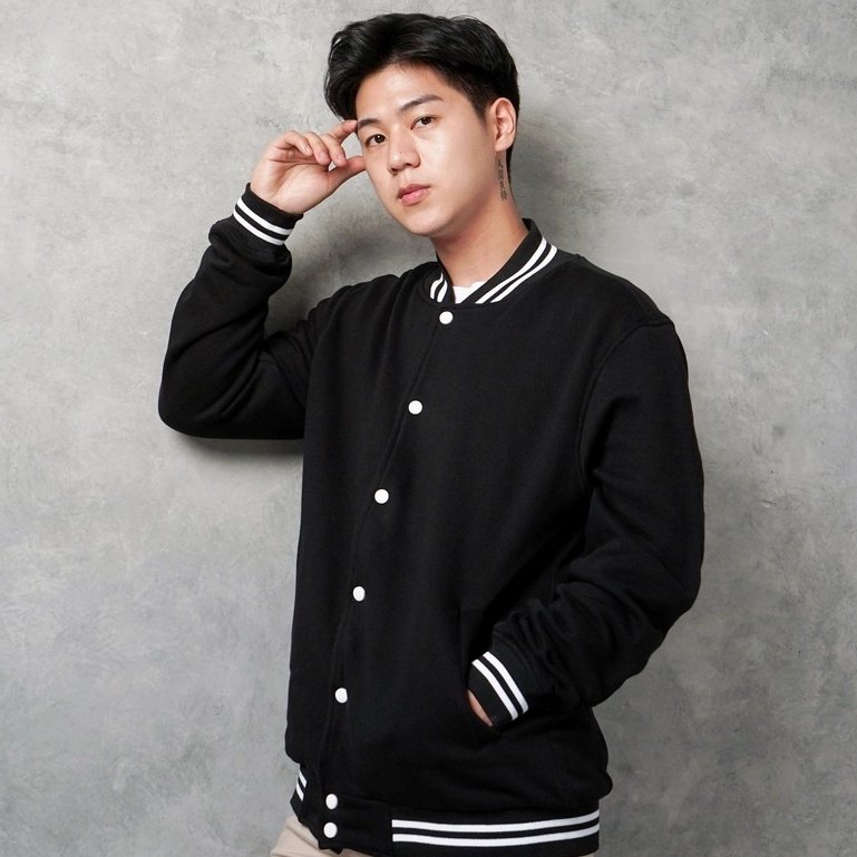 NEW ARIVAL Jaket Varsity Baseball Original polos  Jacket Bomber Premium Pria wanita