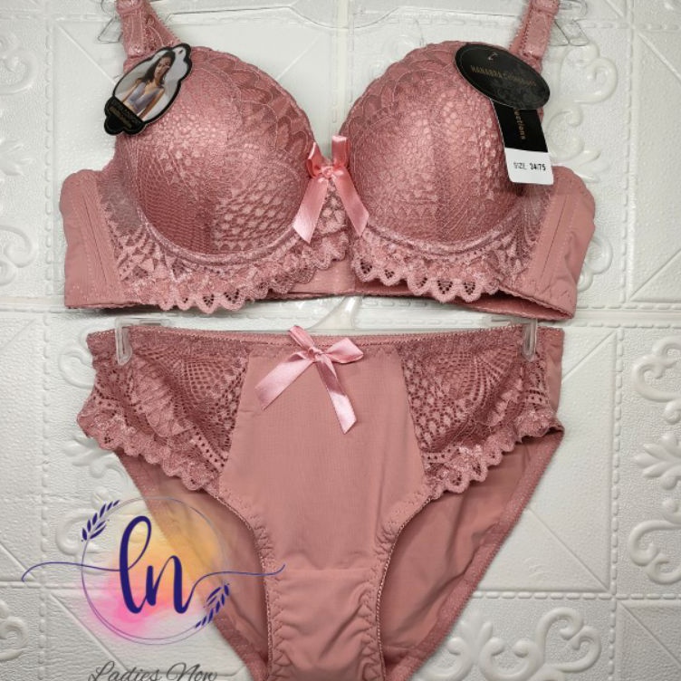KODE O57O Ladies Now  Bra  Cd Push Up Bra Set Import Terbaru Satu Set Bra Dan Cd High Quality Kait T
