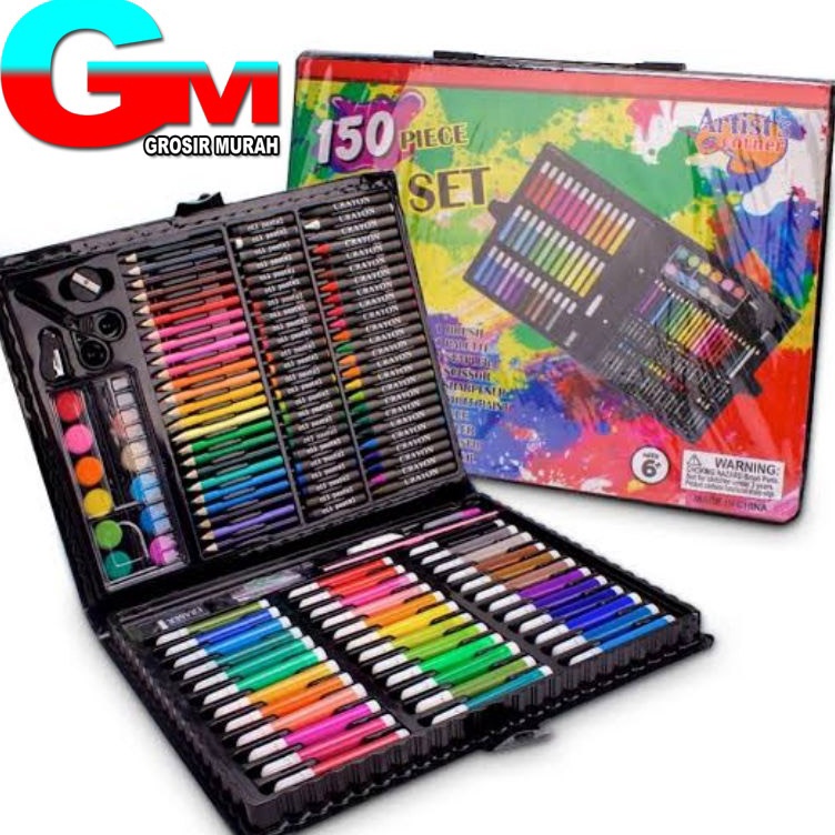 

KODE D95G CRAYON 15 Crayon Pensil Warna Art Set Pensil Warna Crayon