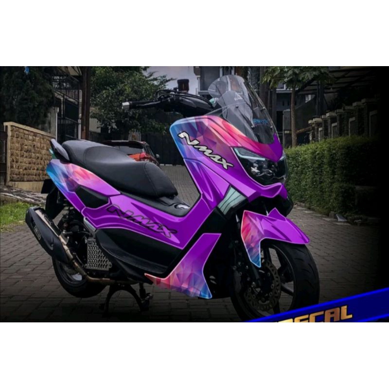 Decal Nmax Old Full Body Variasi Warna Ungu