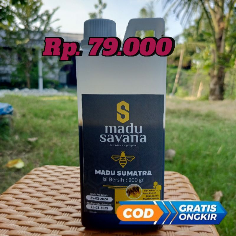 

MADU HUTAN SUMATRA 900g /100% MADU MENTAH MURNI