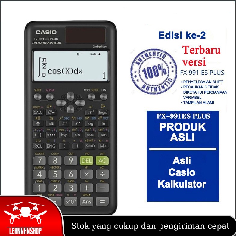 

KODE B26K Kalkulator Scientific Casio ilmiah FX991EX991ESPlus Kalkulator Casio Scientific Calculator Casio Scientific