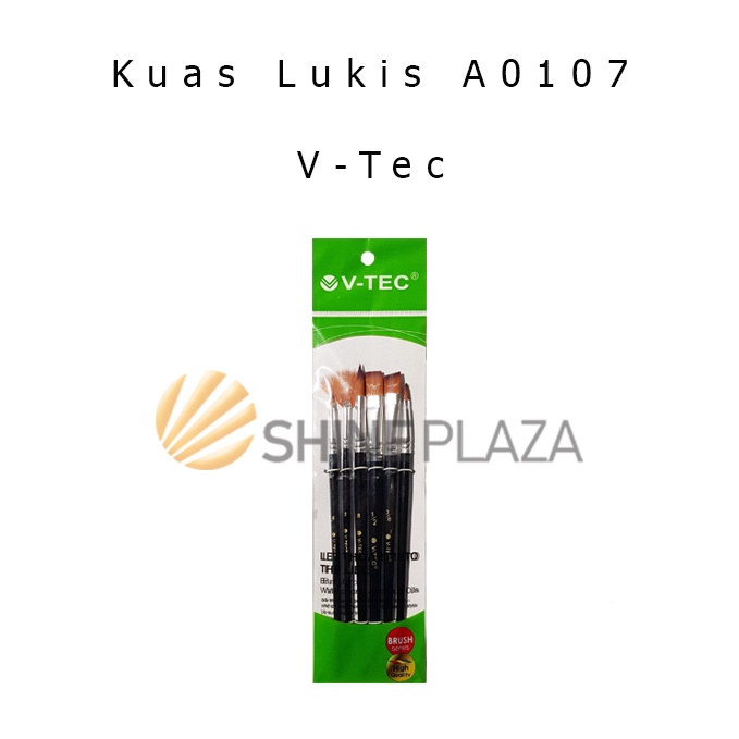 

KODE P43K Kuas Lukis Brush VTec A17 Set 6 Kuas Lukis VTec A17