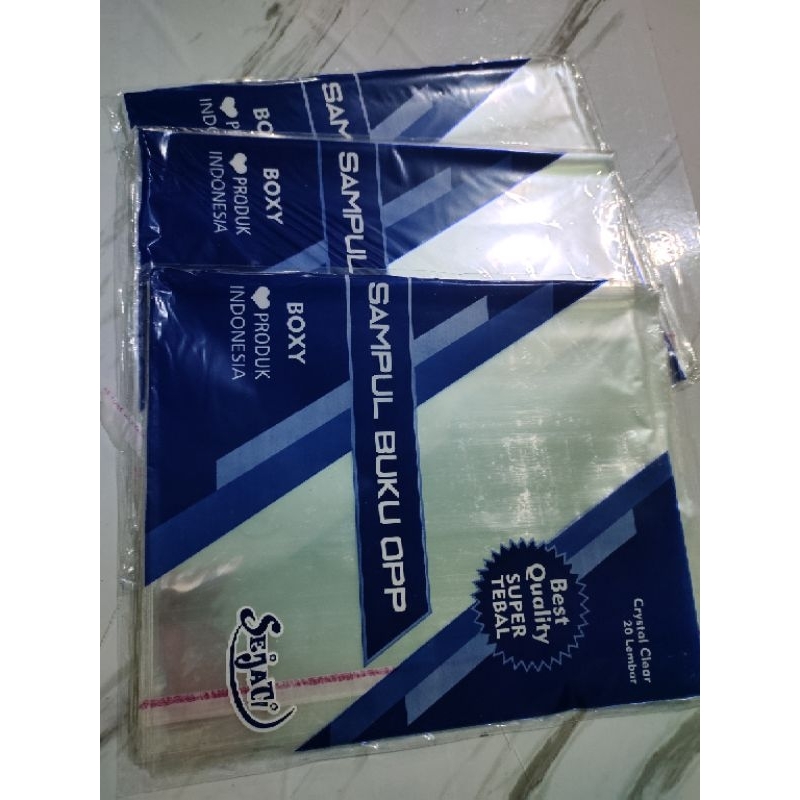 

Sampul buku plastik opp boxy