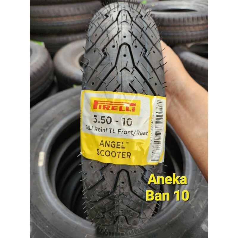 Ban Pirelli 350-10 Angel Scooter Tubeless