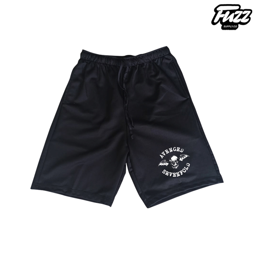 Celana Pendek Band Avenged Sevenfold A7X Boxer Musik Rock Metal Short Pants Kolor Pria Dan Wanita