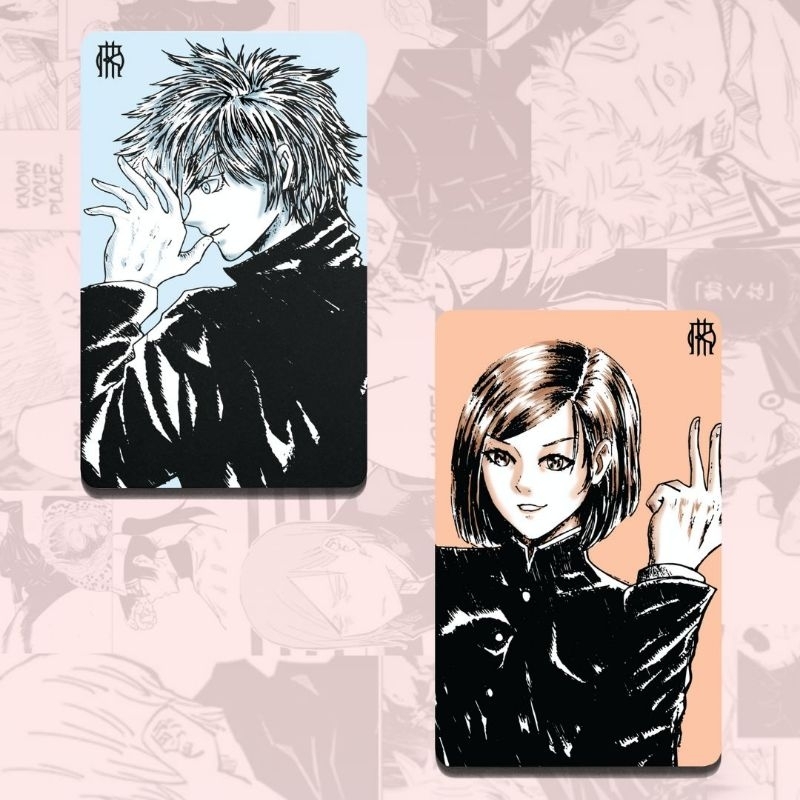 

Card Picture / ID Card Jujutsu Kaisen Gojo Satoru & Nobara