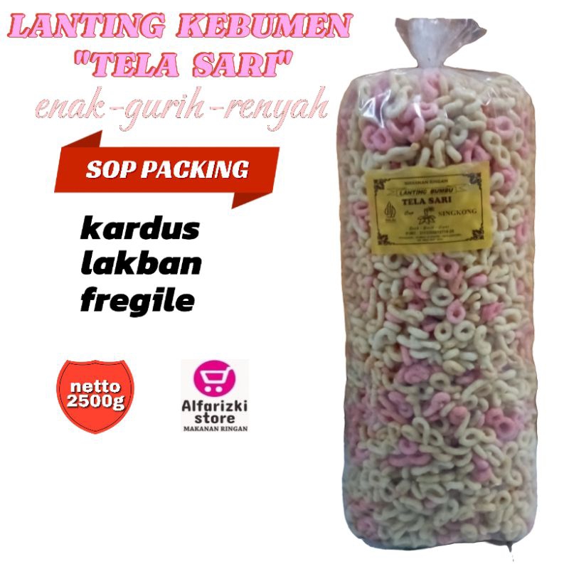 

lanting kebumen oleh oleh khas kebumen 2500 gr asli cap telasari