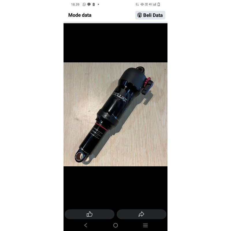 Rearshock Rockshox Deluxe 210