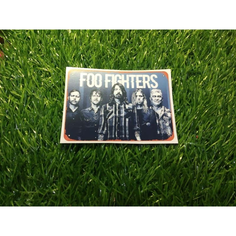 

print stiker foo fighters