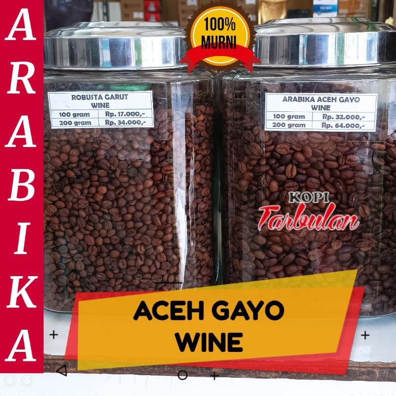 

COD Kopi Arabika Aceh Gayo Wine Kopi Tarbulan