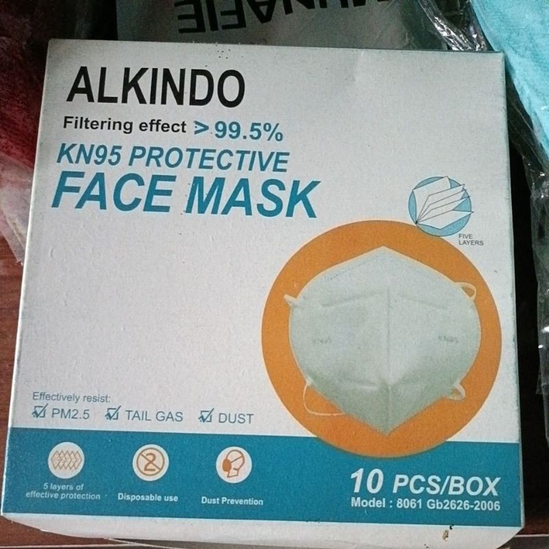 masker kn 95 isi 10 pcs