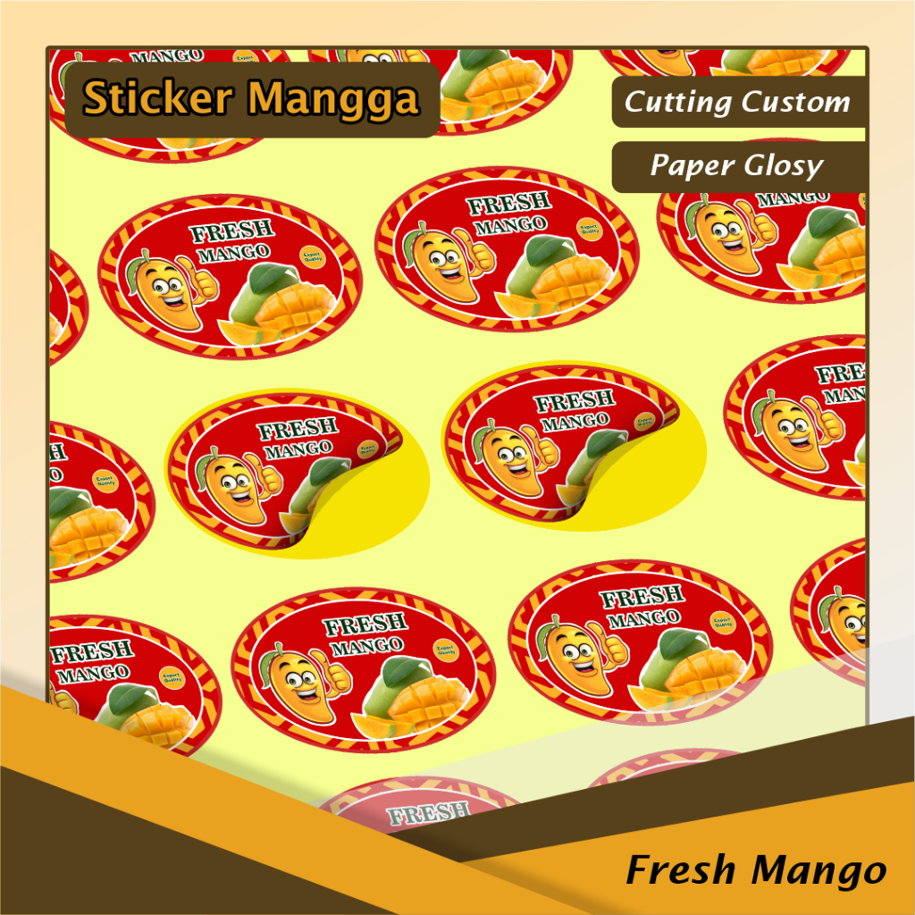 

STIKER/LABEL BUAH (2,5 x 1,6 cm) ISI 264 pcs - BISA CUSTOM