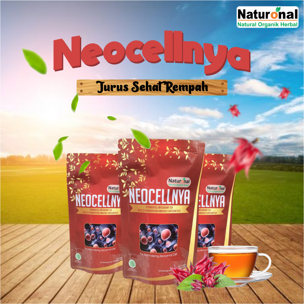 

NEOCELLNYA - Teh Herbal Untuk Sel Abnormal / Teh Herbal Kesehatan / Obat Herbal Alami Mengatasi Sel Rusak (Isi 25pcs)