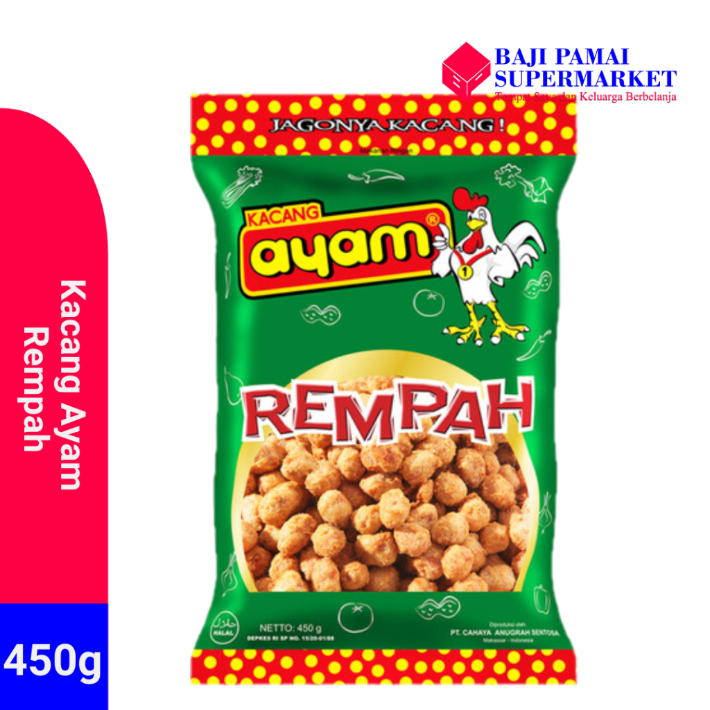 

Kacang Ayam Rempah 450 Gram