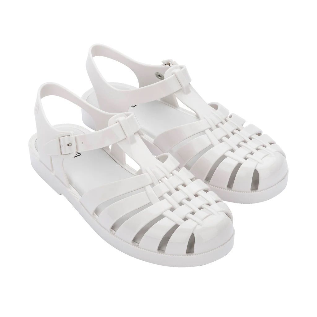 SALE MELISSA POSSESSION AD WHITE GLOSSY BIG SIZE