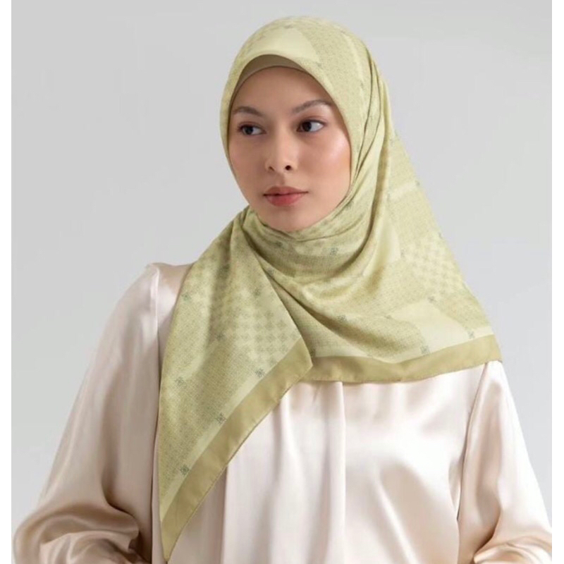 ria miranda monogram scarf