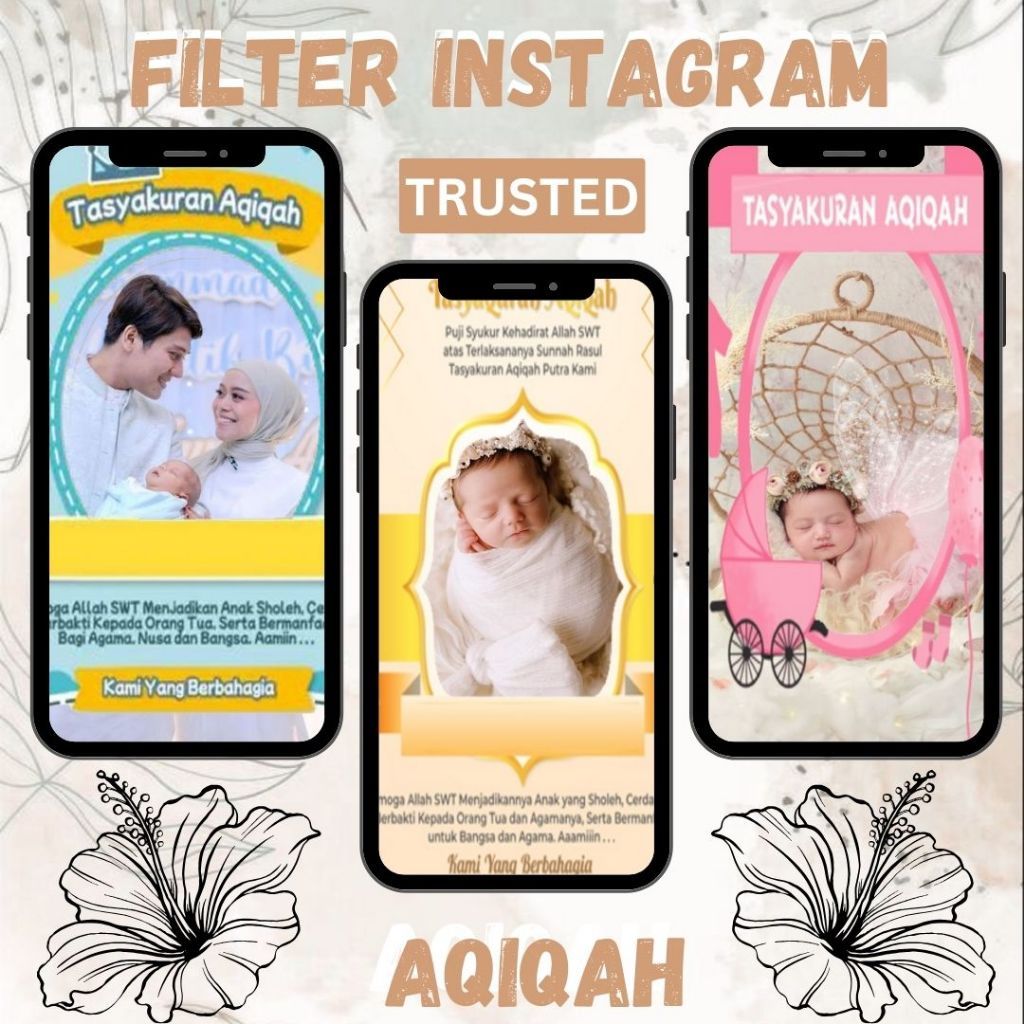 FILTER INSTAGRAM AQIQAH - JASA BUAT FILTER