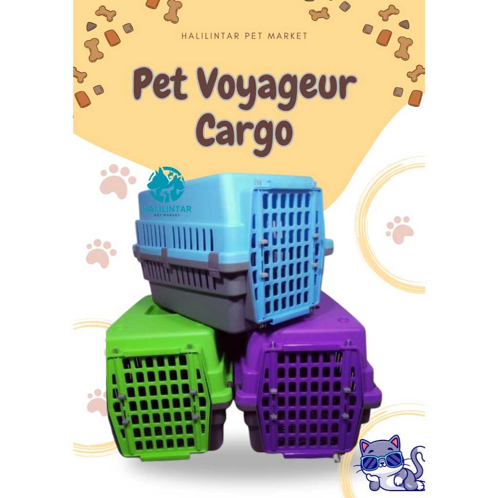 Kandang Kucing Pet Voyager - tas travel kucing kelinci kecil