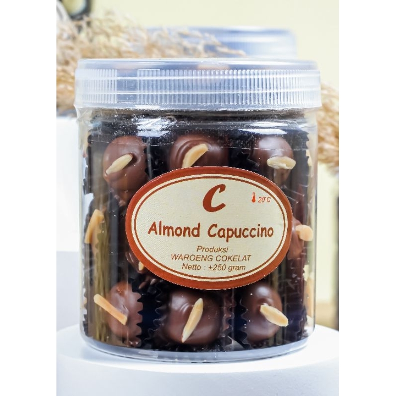 

Waroeng Cokelat Kue kering ALMOND CAPPUCINO gluten Free 250gr