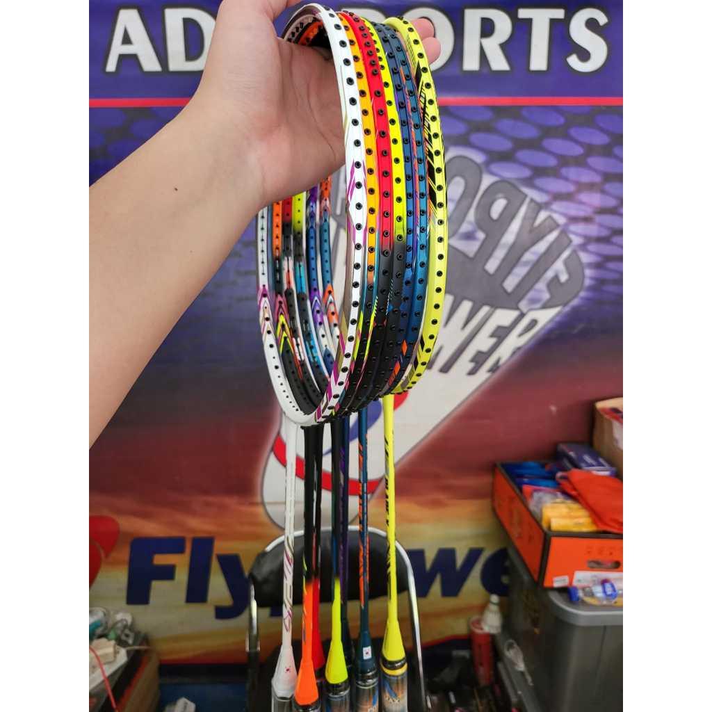 Raket Badminton Bulutangkis Powermax Blade X Thunder 959 Ballistic 68 Free Senar + Pasang