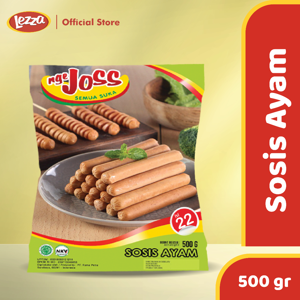 

NGEJOSS Sosis Ayam Frozen 500 Gr