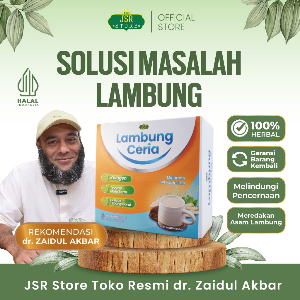 Lambung Ceria JSR dr Zaidul Akbar - Lambung Gerd Asam Lambung Resep dr Zaidul