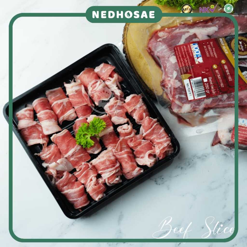 

BEEF SLICE GRASS FED ORGANIC | WAHYU BEEF