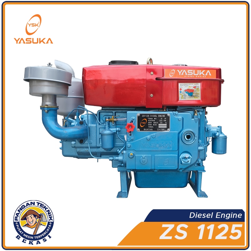 Mesin Diesel YASUKA | ZS 1125 | Mesin Diesel 28 PK | YSK ZS 1125