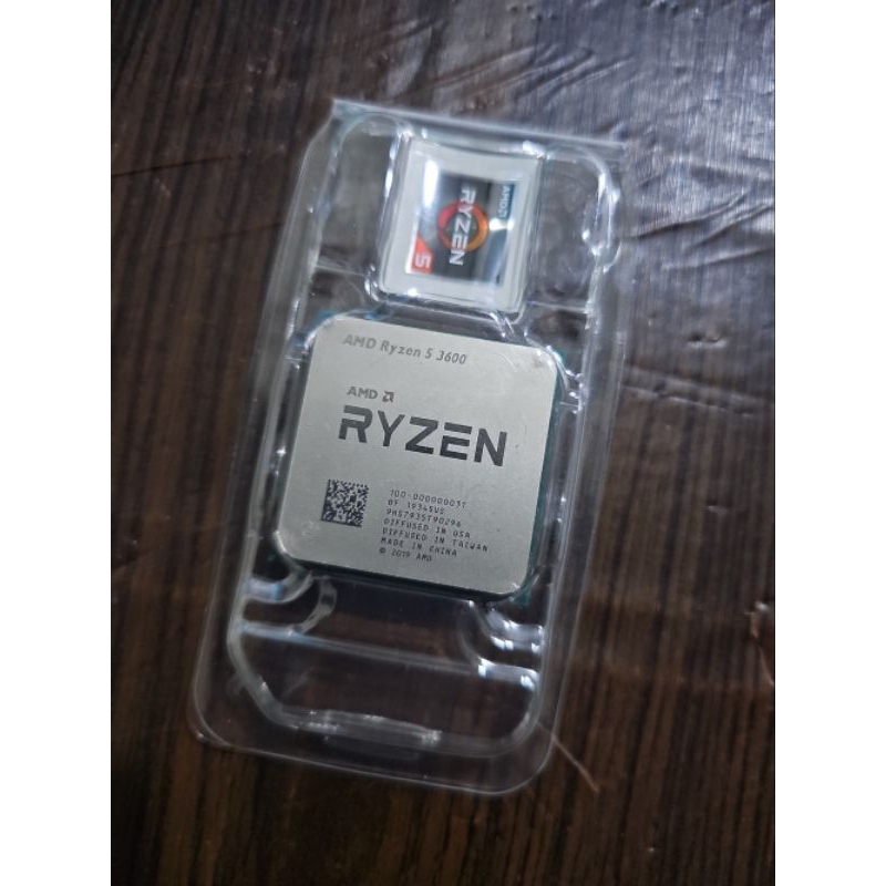 Ryzen 5 3600 tray second not 5600x, 5600, 3500x, 3500xt