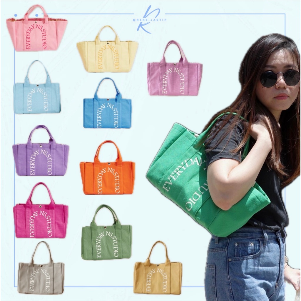 [ NEW] NS Studio Petite Summer Tote - Small | READY STOCK