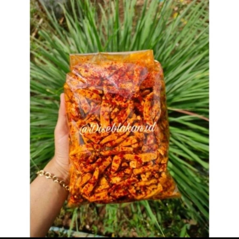 

Basreng pedas daun jeruk 500gr