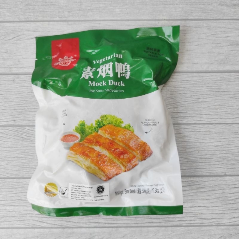 

Everbest Mock Duck 500gr Daging Bebek Vegetarian Vegan Beku