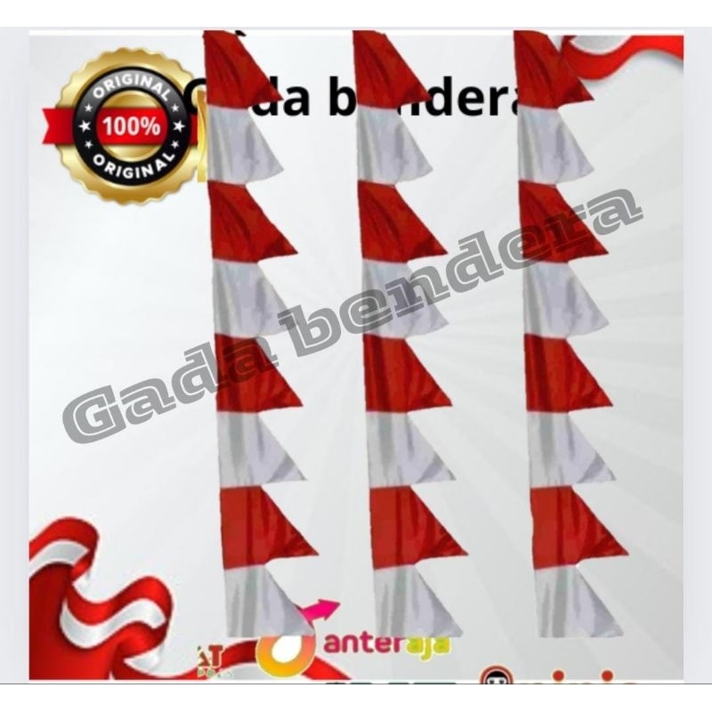 umbulumbul 8kotak/umbul umbul merah putih/umbul umbul polos