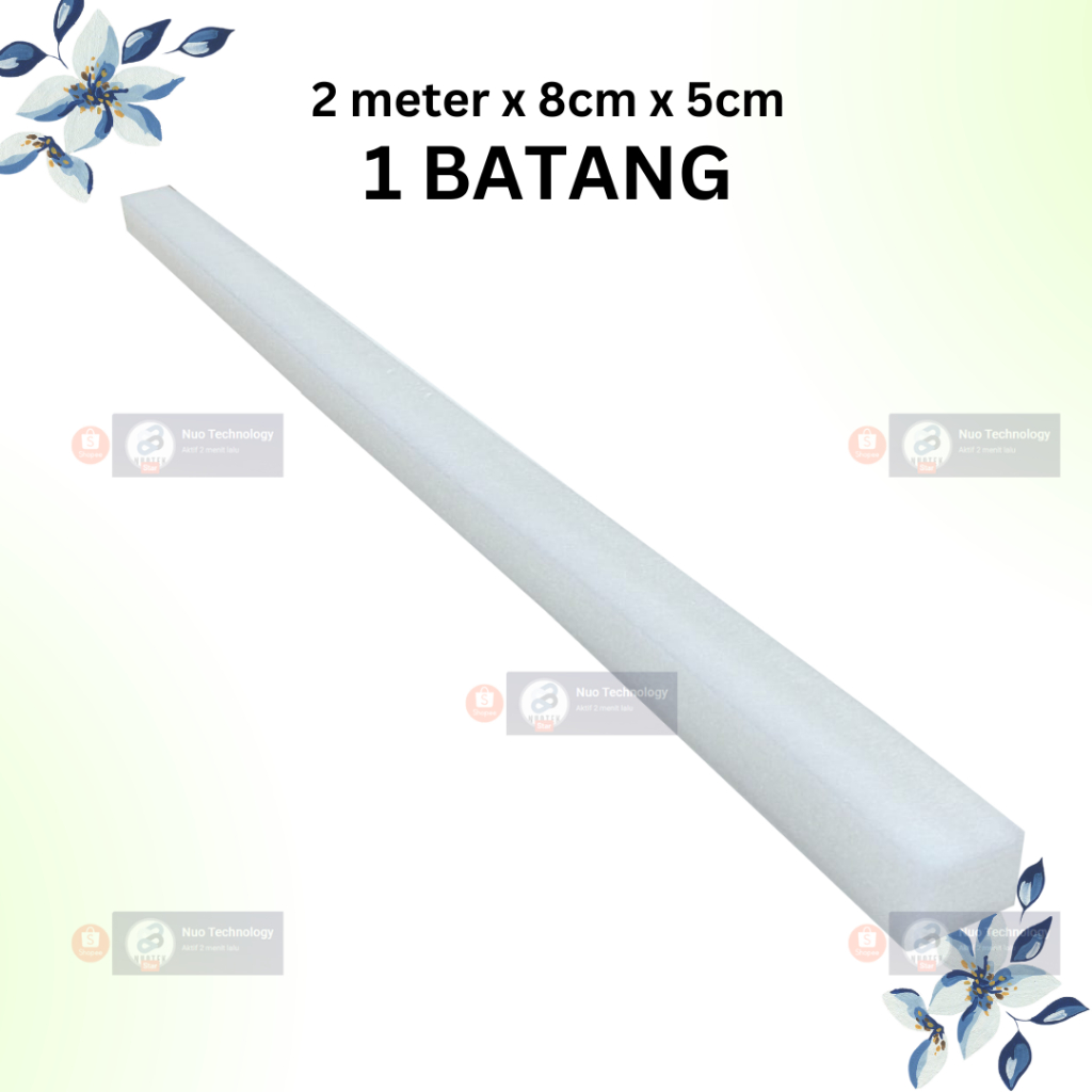 Busa Dekorasi 2 Meter / Busa Bunga / Busa Elastis / Foam Bunga / Foam Elastis