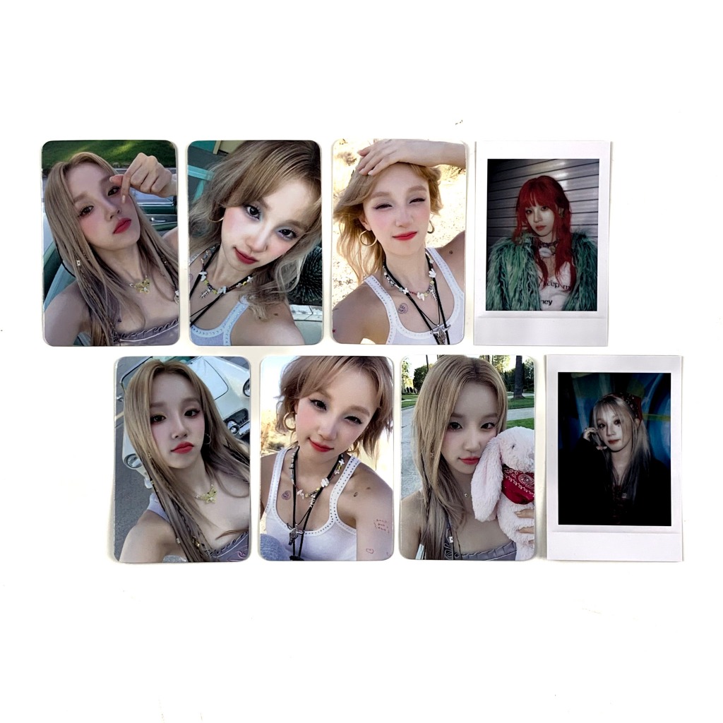 [sharing] (G)I-DLE YUQI - YUQ1 Photocard Benefit (Appmus/ Makestar/ Soundwave Showcase/ Withmuu VC/ 