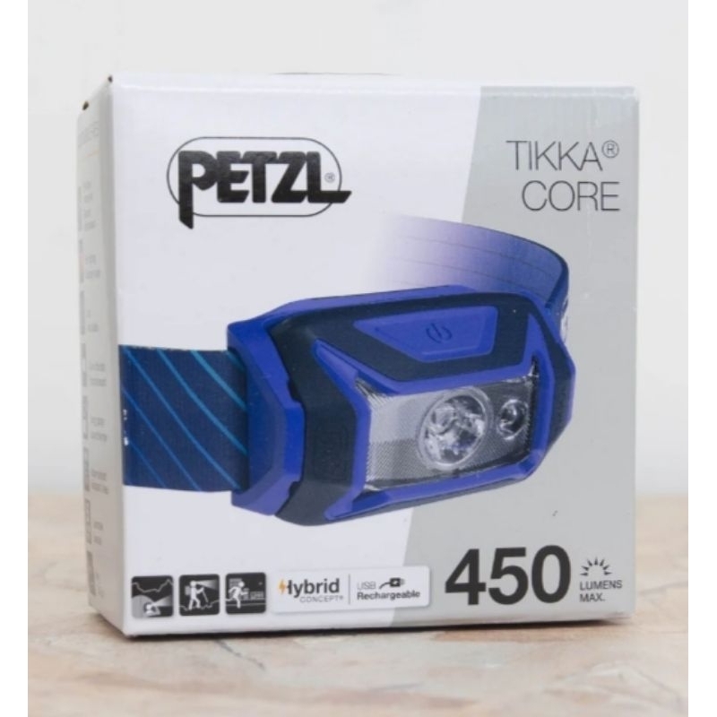 PETZL TIKKA CORE 450 lumens HEADLAMP PETZL MURAH