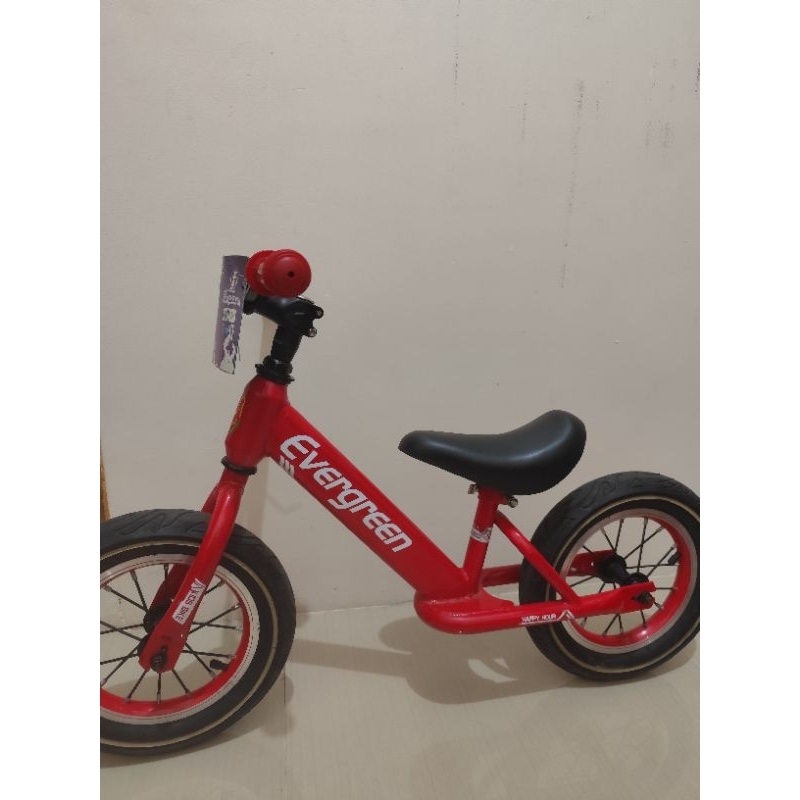 Sepeda Anak Balance Bike Pushbike Evergreen