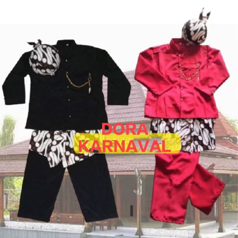 BAJU BASOFI ANAK ADAT JAWA