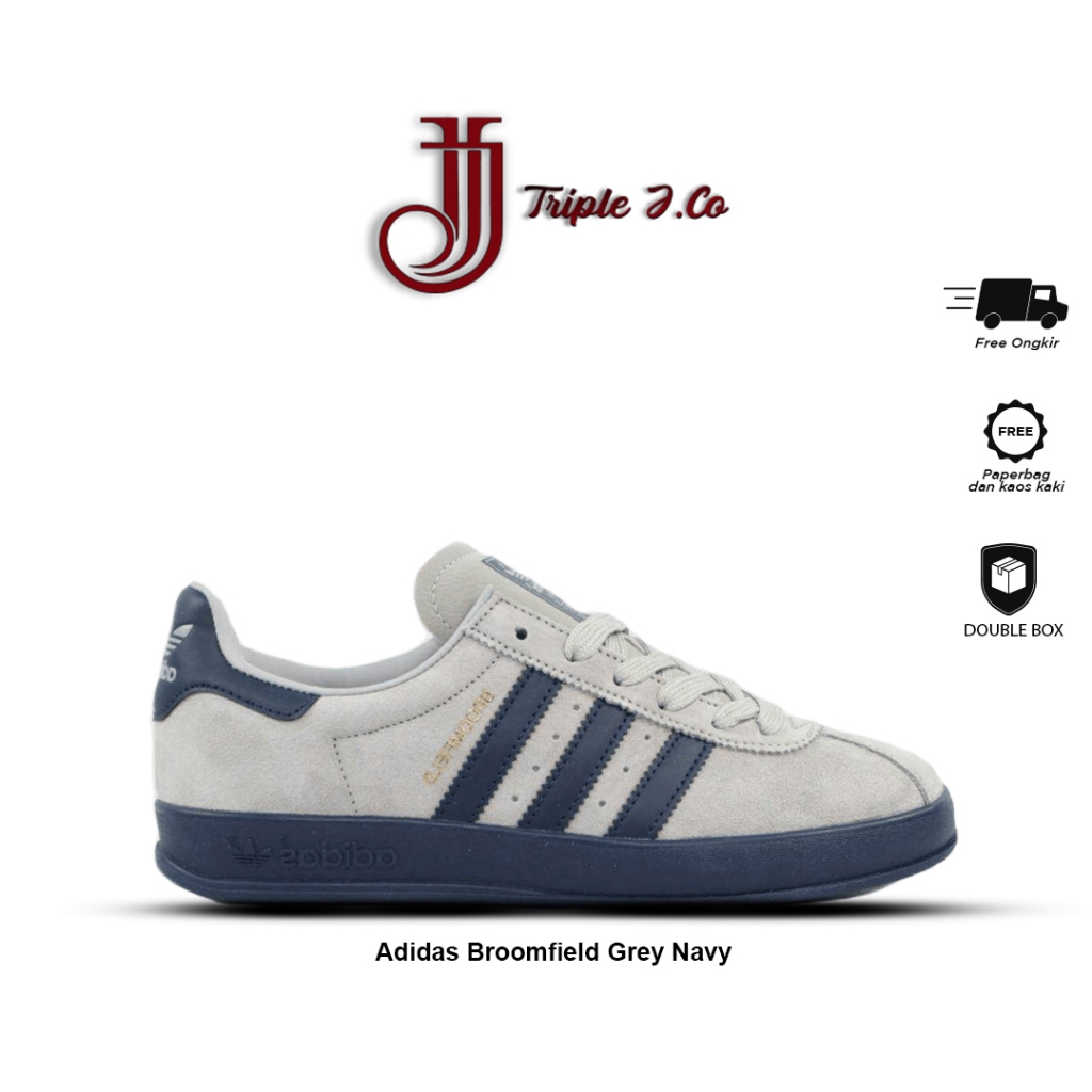 Adidas Broomfield Grey Navy