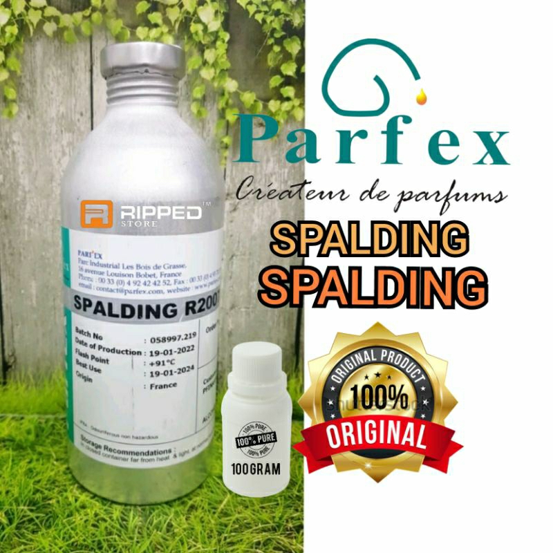 100ML Bibit Parfum Murni Spalding Original Parfex