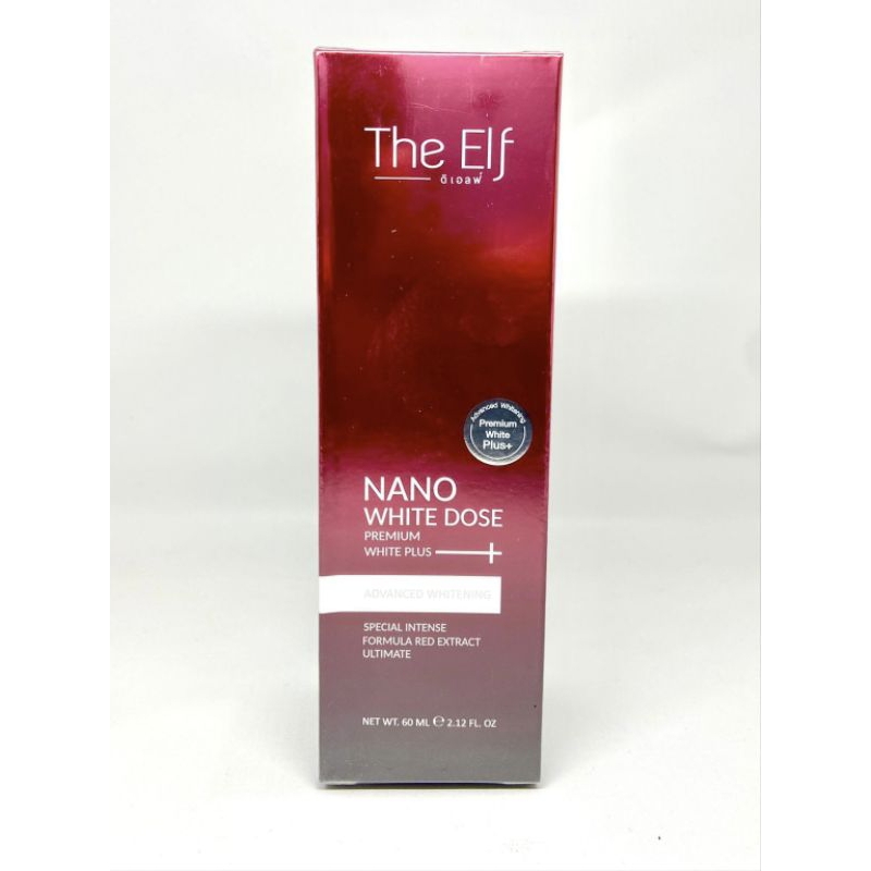 The Elf Nano White Dose Premium White Plus Dosting Pencerah dan Pemutih Kulit